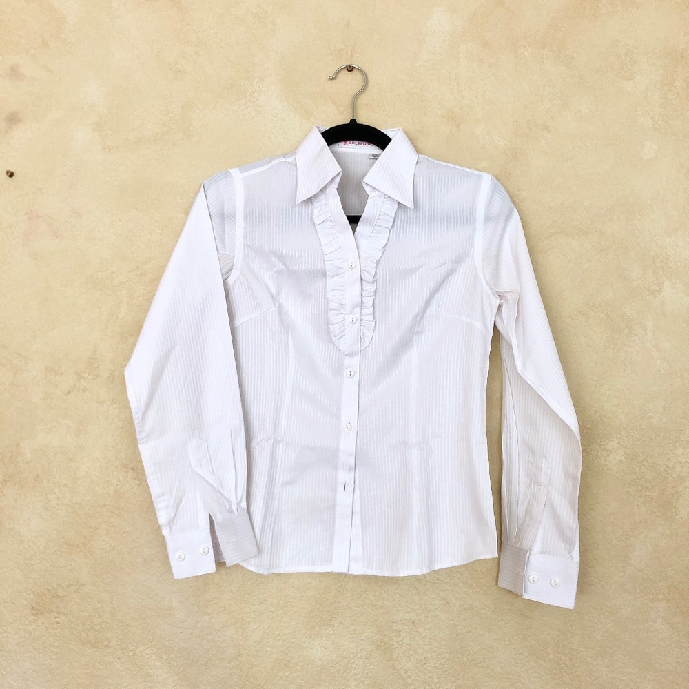 Teen Girl White Blouse